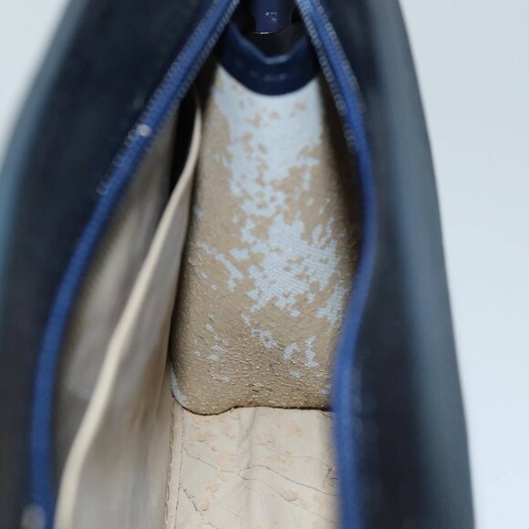 Christian Dior Trotter Canvas Clutch Bag Navy Auth - Picture 11 of 16